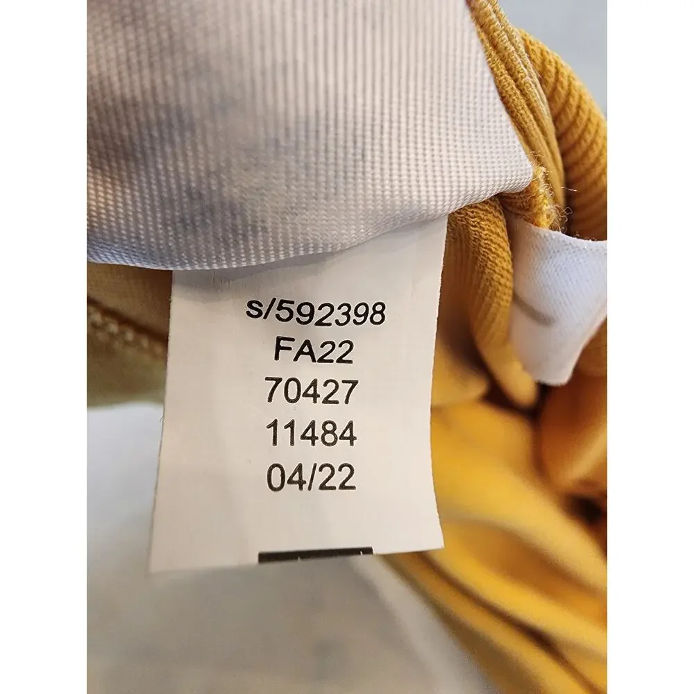 Lou & Grey Women's V-Neck Pocket Dress Sunflower Yellow Summer - Picture 13 of 13